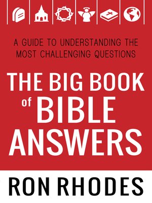cover image of The Big Book of Bible Answers